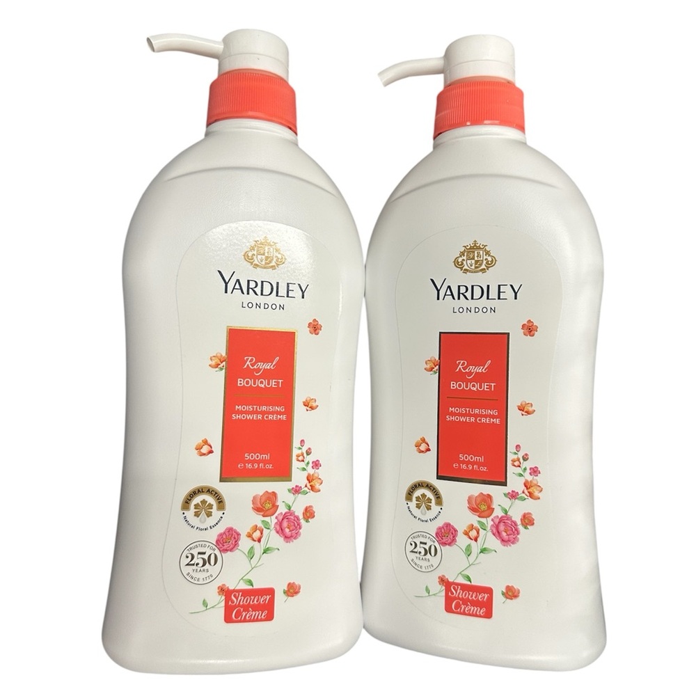 YARDLEY LONDON Shower Creme Royal Bouquet 16.9 fl oz - 2 Pack